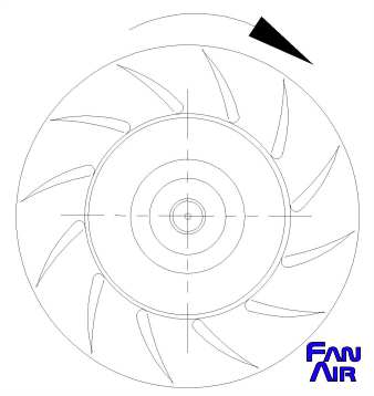 Airfoil blower wheel